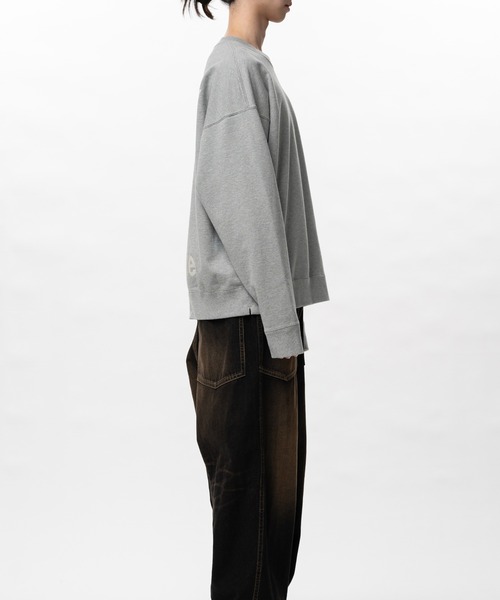 Maison MIHARA YASUHIRO(メゾンミハラヤスヒロ)の「Leon Embroidery Sweatshirt(スウェット・メンズ・ブラック/グレー・46/44/48)」の15枚目の写真