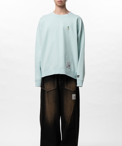 Maison MIHARA YASUHIRO(メゾンミハラヤスヒロ)の「Leon Embroidery Sweatshirt(スウェット・メンズ・ブラック/グレー・46/44/48)」の20枚目の写真