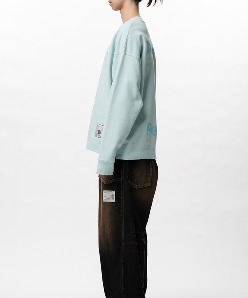 Maison MIHARA YASUHIRO(メゾンミハラヤスヒロ)の「Leon Embroidery Sweatshirt(スウェット・メンズ・ブラック/グレー・46/44/48)」の21枚目の写真