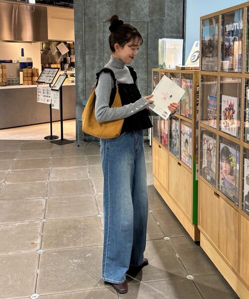 DISCOAT（ディスコート）の「【umm.】アシメフリルキャミブラウス（シャツ/ブラウス・レディース・ブラック/オフホワイト/サックスブルー・FREE）」の22枚目の写真