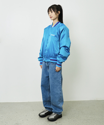 chancechance（チャンスチャンス）の「PALETTE VARSITY JACKET(MINT)（スタジャン）」