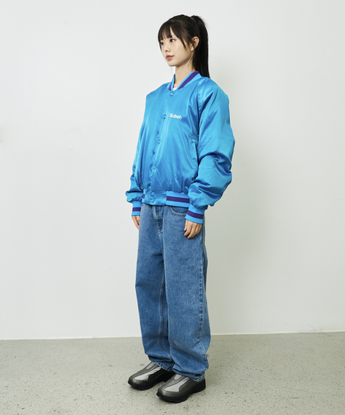 セール】PALETTE VARSITY JACKET(MINT)（スタジャン）｜chancechance