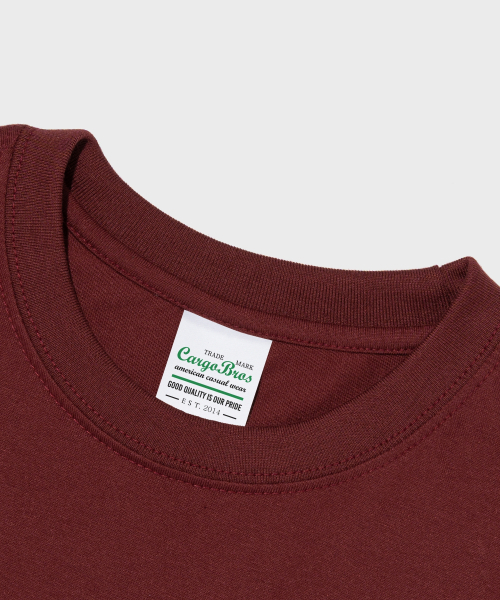 CARGOBROS(カーゴブロス)の「USAフラッグ半袖Tシャツ(ワイン)(Tシャツ/カットソー・メンズ・その他・S/M/L/XL/2XL)」の3枚目の写真