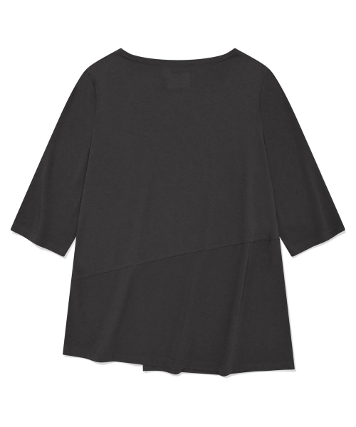 Retriever Club（レトリーバークラブ）の「CUT LINE LONG SLEEVE [CHARCOAL GRAY]（Tシャツ/カットソー・レディース・その他・FREE）」の3枚目の写真