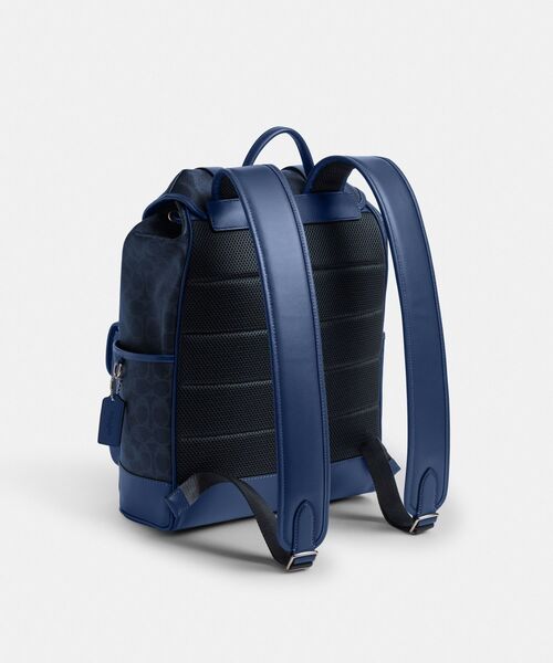 COACH（コーチ）の「リーグ フラップ バックパック・ミックスド