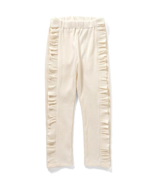 apres les cours（アプレレクール）の「サイドフリルレギンス/7days Style pants（その他パンツ・キッズ・ラベンダー/ライトグレー/アイボリー・110/100/90/80/130/120）」の11枚目の写真