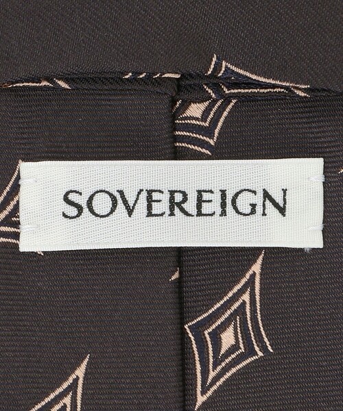 SOVEREIGN(ソブリン)の「<SOVEREIGN>カラー ジャガード ネクタイ(ネクタイ・メンズ・ダークブラウン・FREE)」の5枚目の写真