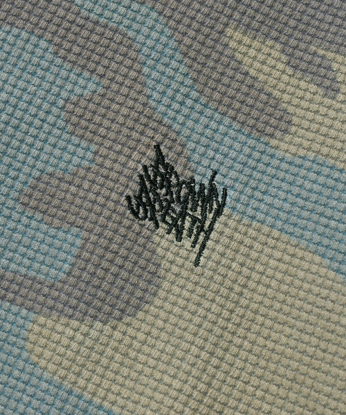 BROWNBREATH(ブラウンブレス)の「TAG CAMOUFLAGE WAFFLE LONGSLEEVE - KHAKI(Tシャツ/カットソー・レディース・その他・L/XL/S/M)」の11枚目の写真
