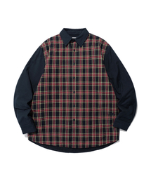 FFATS CHECK SHIRTS JACKET_NAVY(NG2EFUJ202A)