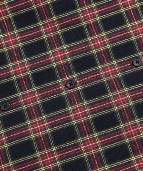 NICE GHOST CLUB(ナイスゴーストクラブ)の「FFATS CHECK SHIRTS JACKET_NAVY(NG2EFUJ202A)(その他アウター・レディース・ネイビー・S/M/L)」の4枚目の写真