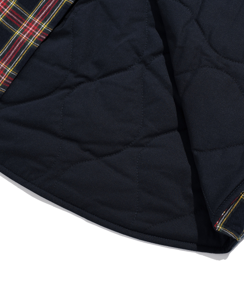 NICE GHOST CLUB(ナイスゴーストクラブ)の「FFATS CHECK SHIRTS JACKET_NAVY(NG2EFUJ202A)(その他アウター・レディース・ネイビー・S/M/L)」の7枚目の写真