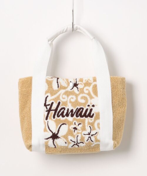 Kahiko(カヒコ)の「【Kahiko】ウイラニ相良刺繍ミニトートバッグ(トートバッグ・レディース・ブラック/ミント/ベージュ/ブルー・FREE)」の1枚目の写真