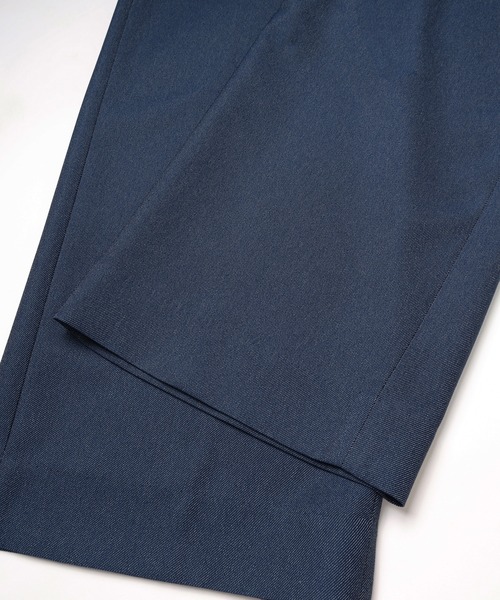 CULLNI（クルニ）の「Faux Denim Tuck Wide Pants（デニムパンツ・メンズ・ネイビー/ブルー/ブラック・2/1/0）」の10枚目の写真