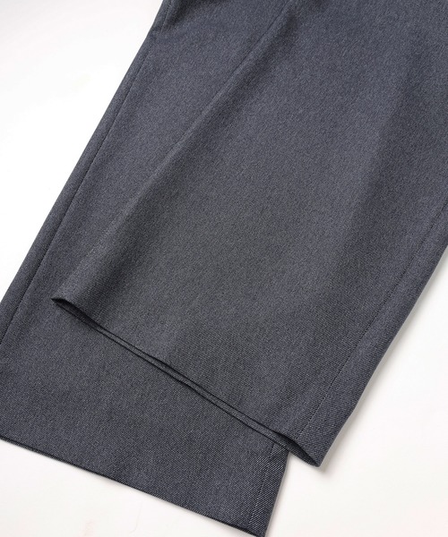 CULLNI（クルニ）の「Faux Denim Tuck Wide Pants（デニムパンツ・メンズ・ネイビー/ブルー/ブラック・2/1/0）」の14枚目の写真