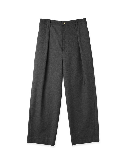 CULLNI（クルニ）の「Faux Denim Tuck Wide Pants（デニムパンツ・メンズ・ネイビー/ブルー/ブラック・2/1/0）」の15枚目の写真