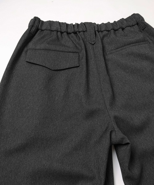 CULLNI（クルニ）の「Faux Denim Tuck Wide Pants（デニムパンツ・メンズ・ネイビー/ブルー/ブラック・2/1/0）」の17枚目の写真