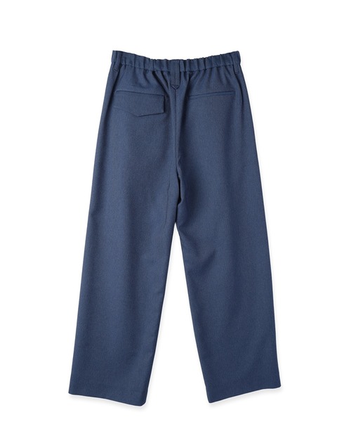 CULLNI（クルニ）の「Faux Denim Tuck Wide Pants（デニムパンツ・メンズ・ネイビー/ブルー/ブラック・2/1/0）」の7枚目の写真