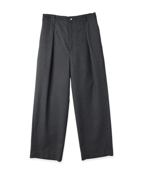 CULLNI(クルニ)の「Faux Denim Tuck Wide Pants(デニムパンツ・メンズ・ネイビー/ブルー/ブラック・2/1/0)」の18枚目の写真