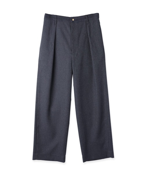 CULLNI(クルニ)の「Faux Denim Tuck Wide Pants(デニムパンツ・メンズ・ネイビー/ブルー/ブラック・2/1/0)」の17枚目の写真