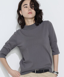 COMME CA（コムサ）の「コットンダルストレッチ プルオーバー（ニット/セーター）」