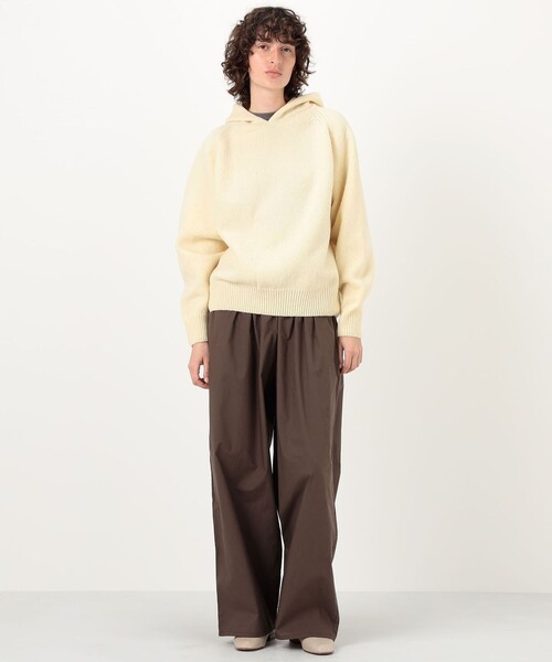 BASERANGE（ベースレンジ）の「BASERANGE SOAR HOODIE（ニット/セーター・レディース・ホワイト・XS）」の5枚目の写真