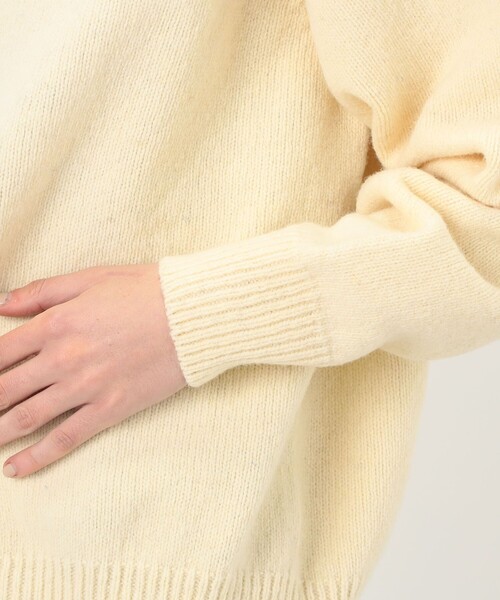 BASERANGE（ベースレンジ）の「BASERANGE SOAR HOODIE（ニット/セーター・レディース・ホワイト・XS）」の2枚目の写真