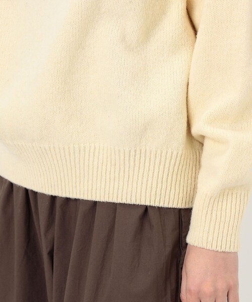 BASERANGE（ベースレンジ）の「BASERANGE SOAR HOODIE（ニット/セーター・レディース・ホワイト・XS）」の3枚目の写真