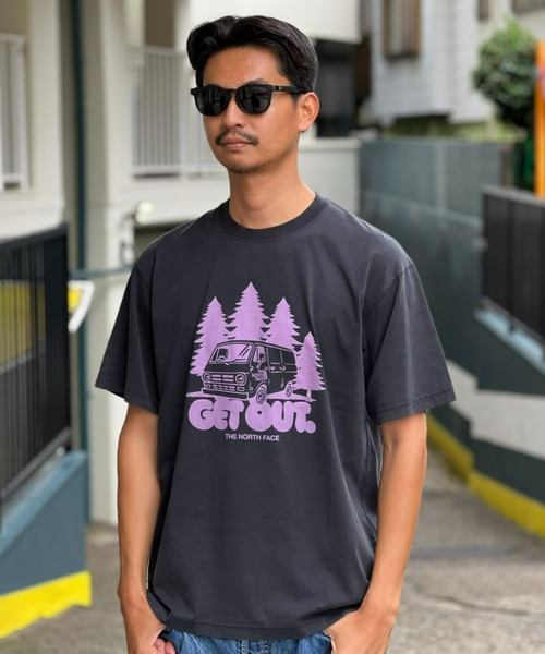 THE NORTH FACE(ザノースフェイス)の「【THE NORTH FACE】S/S Get Out Tee(Tシャツ/カットソー・メンズ・ブラック/カーキ/ホワイト・X-LARGE/LARGE/MEDIUM)」の3枚目の写真