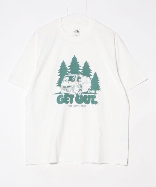 THE NORTH FACE(ザノースフェイス)の「【THE NORTH FACE】S/S Get Out Tee(Tシャツ/カットソー・メンズ・ブラック/カーキ/ホワイト・X-LARGE/LARGE/MEDIUM)」の4枚目の写真
