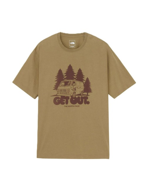 THE NORTH FACE(ザノースフェイス)の「【THE NORTH FACE】S/S Get Out Tee(Tシャツ/カットソー・メンズ・ブラック/カーキ/ホワイト・X-LARGE/LARGE/MEDIUM)」の6枚目の写真