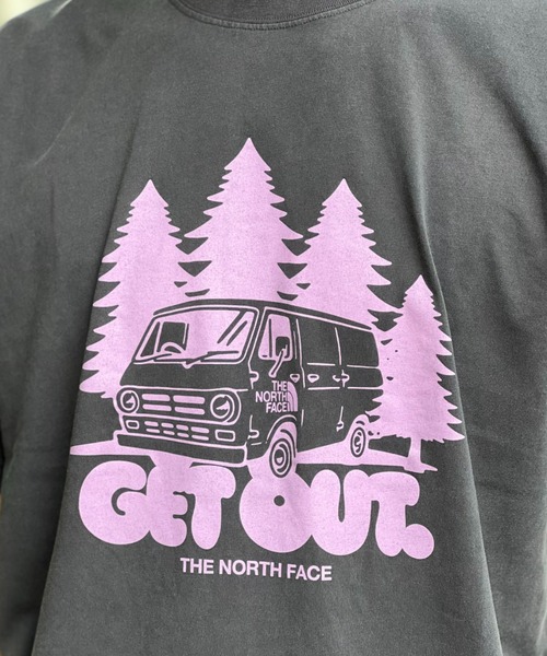 THE NORTH FACE(ザノースフェイス)の「【THE NORTH FACE】S/S Get Out Tee(Tシャツ/カットソー・メンズ・ブラック/カーキ/ホワイト・X-LARGE/LARGE/MEDIUM)」の11枚目の写真