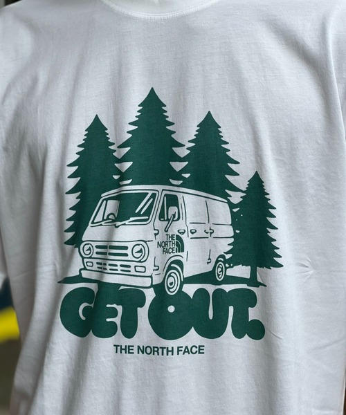 THE NORTH FACE(ザノースフェイス)の「【THE NORTH FACE】S/S Get Out Tee(Tシャツ/カットソー・メンズ・ブラック/カーキ/ホワイト・X-LARGE/LARGE/MEDIUM)」の14枚目の写真
