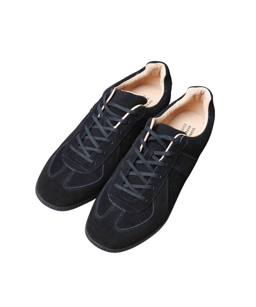 GERMAN TRAINER(ジャーマントレーナー)の「/GERMAN TRAINER/Suede / ジャーマントレーナースエードモデル(スニーカー・メンズ・ブラック・40/39/38/37/36/44/43/42/41)」の2枚目の写真