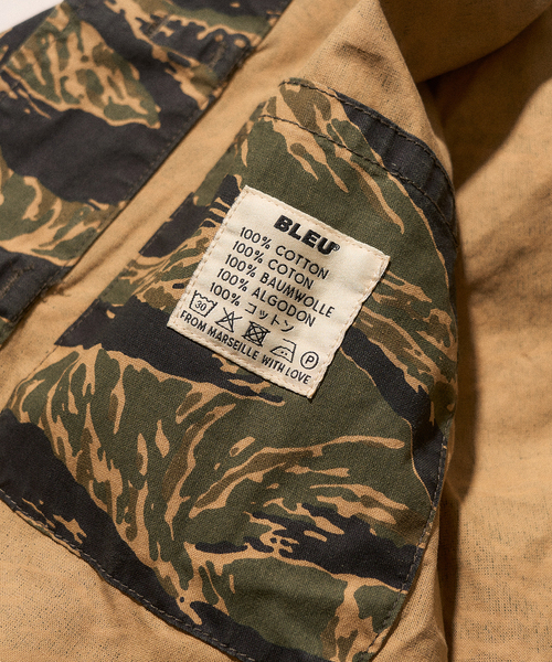 417 EDIFICE（フォーワンセブンエディフィス）の「【BLEU DE CHINE STORE】SHANGHAI JACKET CAMO（シャツ/ブラウス・メンズ・グリーン・X-LARGE/LARGE）」の6枚目の写真