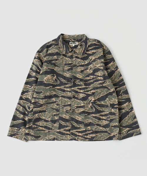 417 EDIFICE（フォーワンセブンエディフィス）の「【BLEU DE CHINE STORE】SHANGHAI JACKET CAMO（シャツ/ブラウス・メンズ・グリーン・X-LARGE/LARGE）」の8枚目の写真