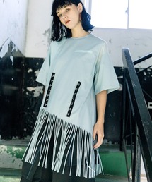 AULA AILA（アウラアイラ）の「フリンジルーズＴシャツ（Tシャツ/カットソー）」