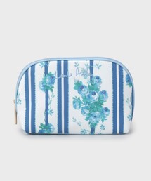 LAURA ASHLEY（ローラアシュレイ）の「ロザリーナ ストライプ柄 ポーチ（ポーチ）」