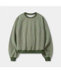 DIMITRI BLACK（ディミトリブラック）の「ラグランストライプスウェット_3COLOR（スウェット）」