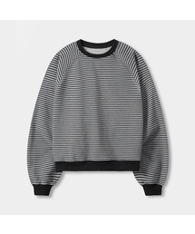 ラグランストライプスウェット_3COLOR