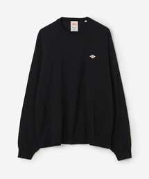 DANTON | ジャージーニット クルーネックプルオーバー MEN