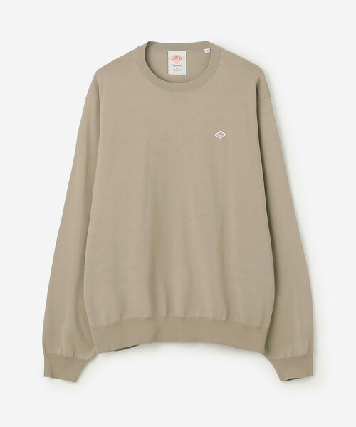 DANTON(ダントン)の「DANTON | ジャージーニット クルーネックプルオーバー MEN(ニット/セーター・メンズ・ブラウン系その他2/グレー/ブルー/ブラック・40/44/42)」の5枚目の写真