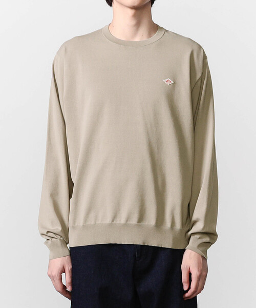 DANTON(ダントン)の「DANTON | ジャージーニット クルーネックプルオーバー MEN(ニット/セーター・メンズ・ブラウン系その他2/グレー/ブルー/ブラック・40/44/42)」の11枚目の写真