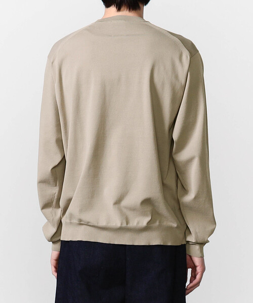 DANTON(ダントン)の「DANTON | ジャージーニット クルーネックプルオーバー MEN(ニット/セーター・メンズ・ブラウン系その他2/グレー/ブルー/ブラック・40/44/42)」の13枚目の写真