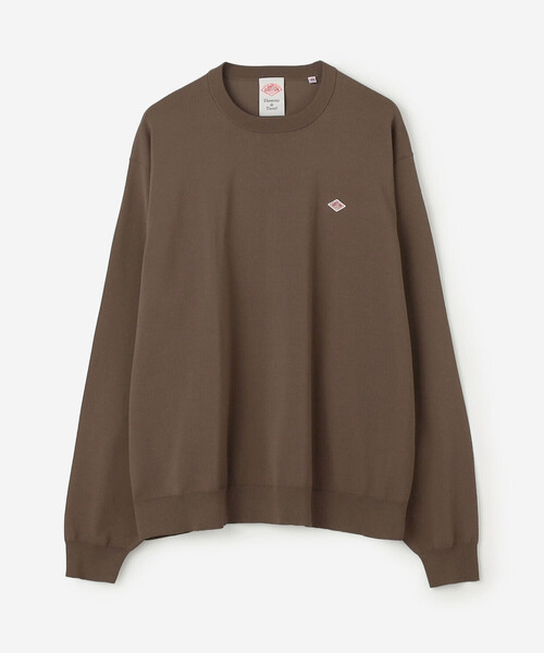 DANTON(ダントン)の「DANTON | ジャージーニット クルーネックプルオーバー MEN(ニット/セーター・メンズ・ブラウン系その他2/グレー/ブルー/ブラック・40/44/42)」の18枚目の写真