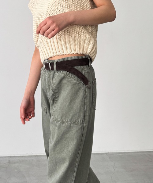 CANAL JEAN(キャナルジーン)の「El mar ウエスタンベルト(ベルト・レディース・ブラック/ベージュ/ブラウン・ONE SIZE)」の6枚目の写真