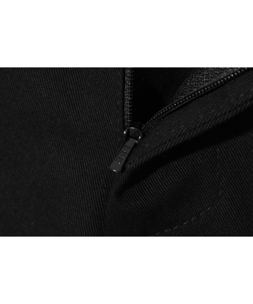 BASEMOMENT(ベースモーメント)の「ロングワイドチノバermudaパンツブラック(その他パンツ・メンズ・その他・MEDIUM/LARGE/X-LARGE)」の5枚目の写真