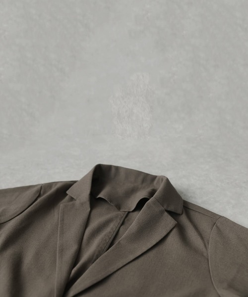 cizatto Linen Mix Jacket　テーラードジャケット　リネン混 セール】リネン混 テーラードジャケット（テーラードジャケット