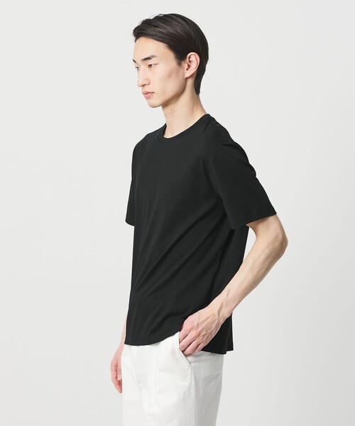 nomiamo(ノミアモ)の「【別注】<nomiamo>ショートスリーブ クルーネックTシャツ(Tシャツ/カットソー・メンズ・ブラック/ホワイト・3/1/4/2/0)」の2枚目の写真