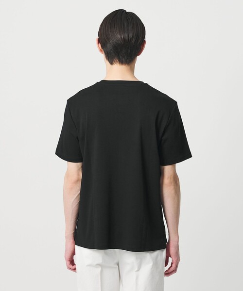 nomiamo(ノミアモ)の「【別注】<nomiamo>ショートスリーブ クルーネックTシャツ(Tシャツ/カットソー・メンズ・ブラック/ホワイト・3/1/4/2/0)」の5枚目の写真