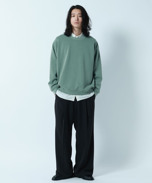 RAGEBLUE（レイジブルー）の「【LUXURY+EASY】Design Belt Wide Slacks/ラグイージーベルト付きスラックス（スラックス・メンズ・ブラック/ネイビー/グレー・LARGE/MEDIUM）」の4枚目の写真